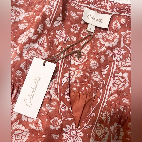 Cleobella Sara Midi Dress in terracotta NWT - Picture 4 of 7